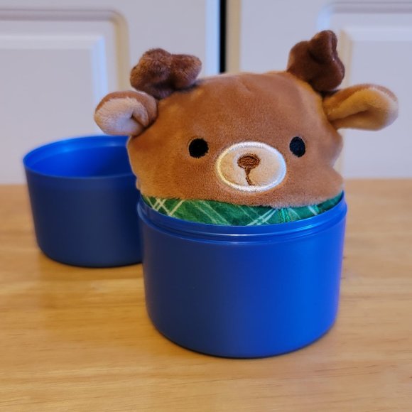 Brand New! Squishmallow Holiday Mystery Capsule 2022 4" Ruby the Moose - Picture 3 of 7